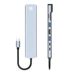Adattatore docking station USB-C 8 in 1 con HDMI 4K