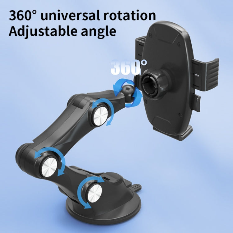 XZ3 + JZ3 Supporto per auto a ventosa Supporto fisso per telefono cellulare antiurto Supporto per navigazione GPS, XZ3+JZ3