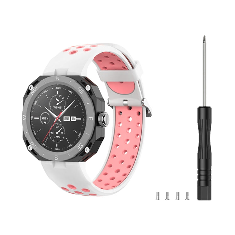 Cinturino traspirante bicolore per Huawei Watch GT Cyber
