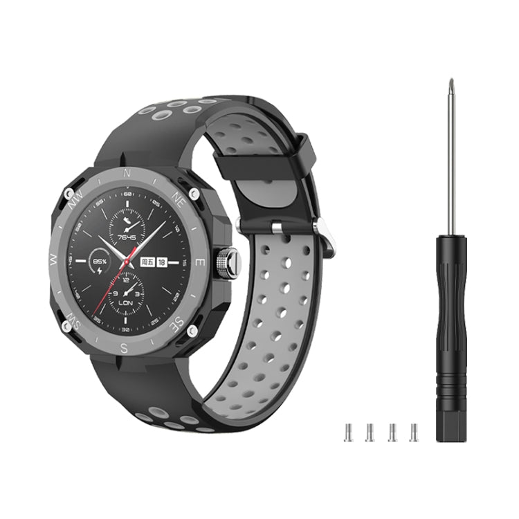 Cinturino traspirante bicolore, For Huawei Watch GT Cyber