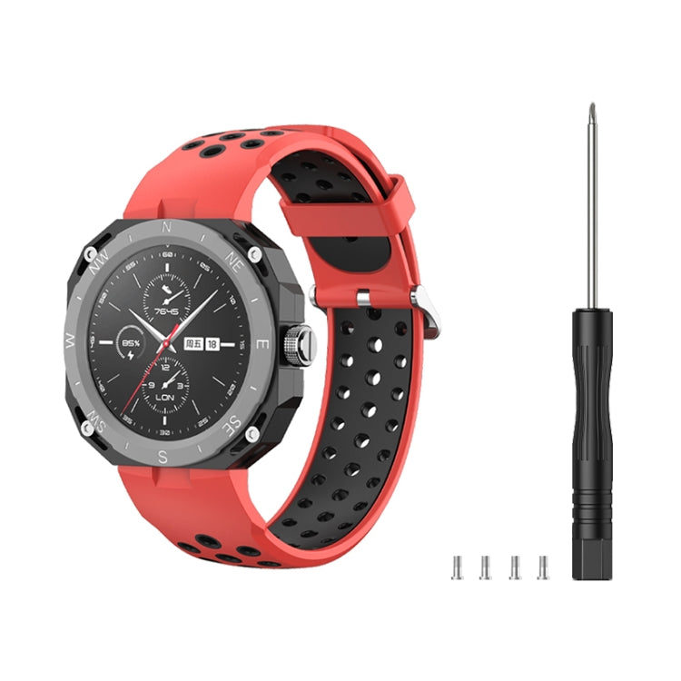 Cinturino traspirante bicolore, For Huawei Watch GT Cyber