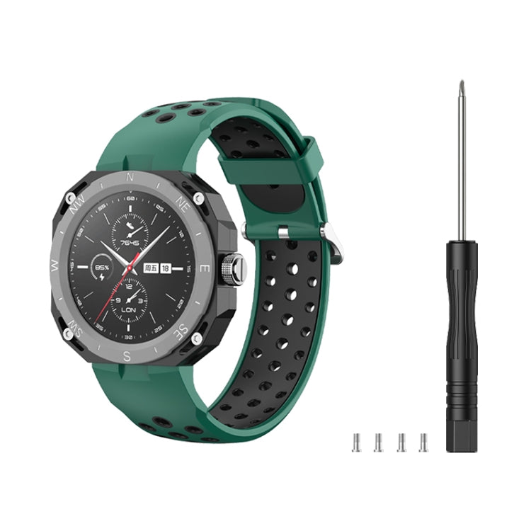 Cinturino traspirante bicolore, For Huawei Watch GT Cyber