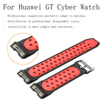 Cinturino traspirante bicolore, For Huawei Watch GT Cyber