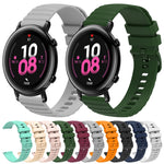 Cinturino in silicone tinta unita con motivo a pois ondulato da 20 mm, For Huawei Watch GT2 42mm, For Huawei Watch 2