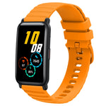 Cinturino in silicone tinta unita con motivo a pois ondulato da 20 mm, For Honor Watch ES, For Honor Magic Watch2 42mm