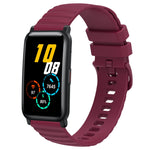Cinturino in silicone tinta unita con motivo a pois ondulato da 20 mm, For Honor Watch ES, For Honor Magic Watch2 42mm