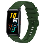 Cinturino in silicone tinta unita con motivo a pois ondulato da 20 mm, For Honor Watch ES, For Honor Magic Watch2 42mm
