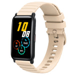 Cinturino in silicone tinta unita con motivo a pois ondulato da 20 mm, For Honor Watch ES, For Honor Magic Watch2 42mm
