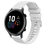 Cinturino in silicone tinta unita con motivo a pois ondulato da 20 mm, For Honor Watch ES, For Honor Magic Watch2 42mm