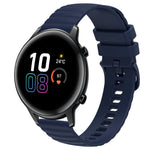 Cinturino in silicone tinta unita con motivo a pois ondulato da 20 mm, For Honor Watch ES, For Honor Magic Watch2 42mm
