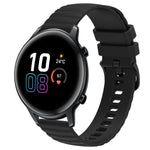 Cinturino in silicone tinta unita con motivo a pois ondulato da 20 mm, For Honor Watch ES, For Honor Magic Watch2 42mm