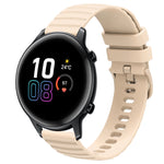 Cinturino in silicone tinta unita con motivo a pois ondulato da 20 mm, For Honor Watch ES, For Honor Magic Watch2 42mm
