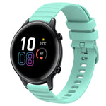 Cinturino in silicone tinta unita con motivo a pois ondulato da 20 mm, For Honor Watch ES, For Honor Magic Watch2 42mm