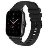 Cinturino in silicone tinta unita con motivo a pois ondulato da 20 mm, For Amazfit GTS 2E, For Amazfit GTS 2 Mini