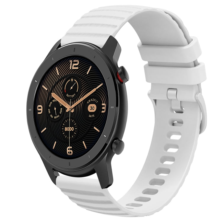 Cinturino in silicone 20mm con motivo pois per Amazfit GTR 42MM