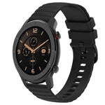 Cinturino in silicone tinta unita con motivo a pois ondulato da 20 mm, For Amazfit GTR 42MM, For Amazfit Pop Pro