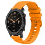 Cinturino in silicone tinta unita con motivo a pois ondulato da 20 mm, For Amazfit GTR 42MM, For Amazfit Pop Pro
