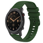 Cinturino in silicone tinta unita con motivo a pois ondulato da 20 mm, For Amazfit GTR 42MM, For Amazfit Pop Pro