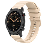 Cinturino in silicone tinta unita con motivo a pois ondulato da 20 mm, For Amazfit GTR 42MM, For Amazfit Pop Pro
