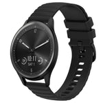 Cinturino in silicone tinta unita con motivo a pois ondulato da 20 mm, For Garmin Vivomove Sport, For Garmin Venu 2 Plus