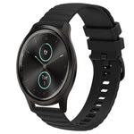 Cinturino in silicone tinta unita con motivo a pois ondulato da 20 mm, For Garminmove Style, For Garmin Forerunner 645 Music