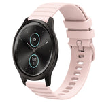 Cinturino in silicone tinta unita con motivo a pois ondulato da 20 mm, For Garminmove Style, For Garmin Forerunner 645 Music