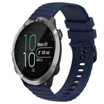 Cinturino in silicone tinta unita con motivo a pois ondulato da 20 mm, For Garminmove Style, For Garmin Forerunner 645 Music