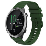Cinturino in silicone tinta unita con motivo a pois ondulato da 20 mm, For Garminmove Style, For Garmin Forerunner 645 Music