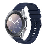Cinturino in silicone tinta unita con motivo a pois ondulato da 22 mm, For Samsung Galaxy Watch3 45mm, For Samsung Galaxy Watch 46mm