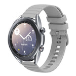 Cinturino in silicone tinta unita con motivo a pois ondulato da 22 mm, For Samsung Galaxy Watch3 45mm, For Samsung Galaxy Watch 46mm