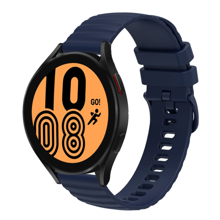 Cinturino in silicone tinta unita con motivo a pois ondulato da 22 mm, For Samsung Galaxy Watch3 45mm, For Samsung Galaxy Watch 46mm