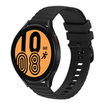 Cinturino in silicone tinta unita con motivo a pois ondulato da 22 mm, For Samsung Galaxy Watch3 45mm, For Samsung Galaxy Watch 46mm