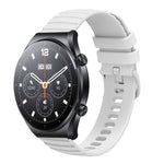Cinturino in silicone tinta unita con motivo a pois ondulato da 22 mm, For Xiaomi MI Watch S1, For Xiaomi MI Watch S1 Pro