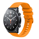 Cinturino in silicone tinta unita con motivo a pois ondulato da 22 mm, For Xiaomi MI Watch S1, For Xiaomi MI Watch S1 Pro