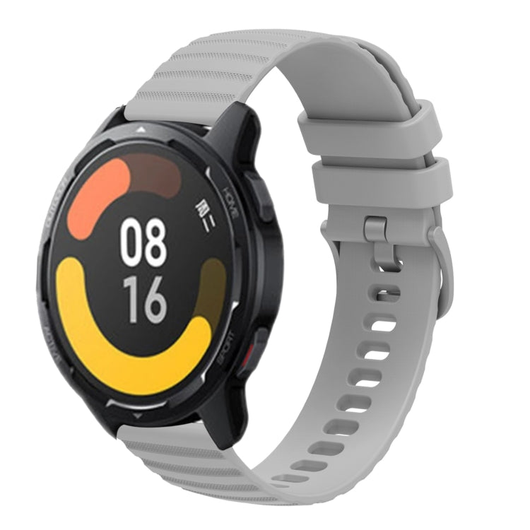Cinturino in silicone tinta unita con motivo a pois ondulato da 22 mm, For Xiaomi MI Watch Color 2, For Xiaomi MI Watch Sport