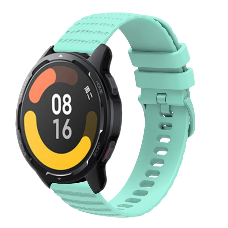 Cinturino in silicone tinta unita con motivo a pois ondulato da 22 mm, For Xiaomi MI Watch Color 2, For Xiaomi MI Watch Sport