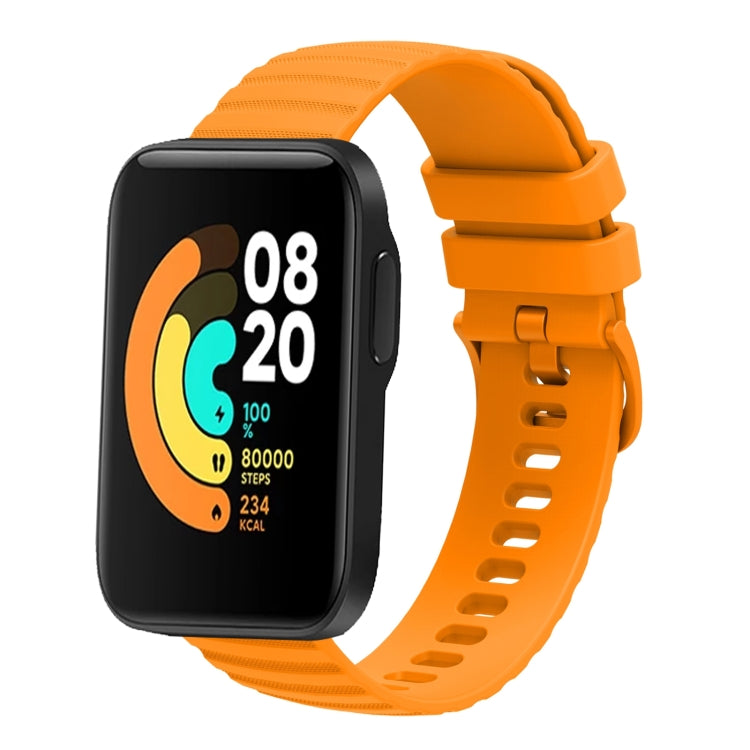 Cinturino in silicone tinta unita con motivo a pois ondulato da 22 mm, For Xiaomi MI Watch Color 2, For Xiaomi MI Watch Sport