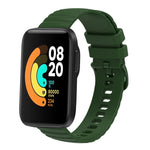 Cinturino in silicone tinta unita con motivo a pois ondulato da 22 mm, For Xiaomi MI Watch Color 2, For Xiaomi MI Watch Sport