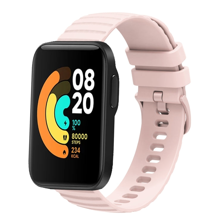 Cinturino in silicone tinta unita con motivo a pois ondulato da 22 mm, For Xiaomi MI Watch Color 2, For Xiaomi MI Watch Sport