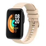 Cinturino in silicone tinta unita con motivo a pois ondulato da 22 mm, For Xiaomi MI Watch Color 2, For Xiaomi MI Watch Sport