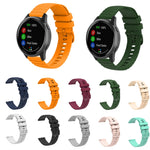 Cinturino in silicone tinta unita con motivo a pois ondulato da 22 mm, For Huawei Watch GT 2E, For Huawei GT2 46mm