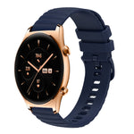 Cinturino in silicone tinta unita con motivo a pois ondulato da 22 mm, For Honor Watch GS 3, For Honor Watch GS Pro