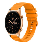 Cinturino in silicone tinta unita con motivo a pois ondulato da 22 mm, For Honor Watch GS 3, For Honor Watch GS Pro