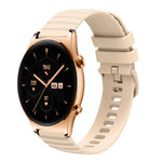 Cinturino in silicone tinta unita con motivo a pois ondulato da 22 mm, For Honor Watch GS 3, For Honor Watch GS Pro