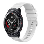 Cinturino in silicone tinta unita con motivo a pois ondulato da 22 mm, For Honor Watch GS 3, For Honor Watch GS Pro