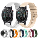 Cinturino in silicone tinta unita con motivo a pois ondulato da 22 mm, For Honor Magic Watch 2 46mm, For Honor Watch Dream