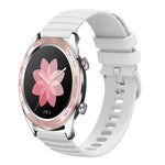 Cinturino in silicone tinta unita con motivo a pois ondulato da 22 mm, For Honor Magic Watch 2 46mm, For Honor Watch Dream