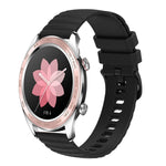 Cinturino in silicone tinta unita con motivo a pois ondulato da 22 mm, For Honor Magic Watch 2 46mm, For Honor Watch Dream