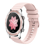 Cinturino in silicone tinta unita con motivo a pois ondulato da 22 mm, For Honor Magic Watch 2 46mm, For Honor Watch Dream