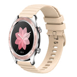 Cinturino in silicone tinta unita con motivo a pois ondulato da 22 mm, For Honor Magic Watch 2 46mm, For Honor Watch Dream